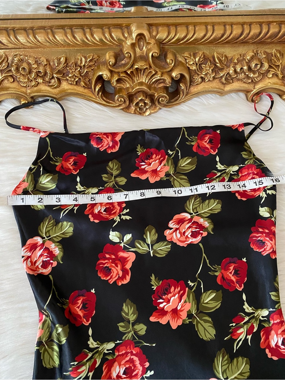 Audrey 3+1 Rose Print Dress - Picture 6 of 8
